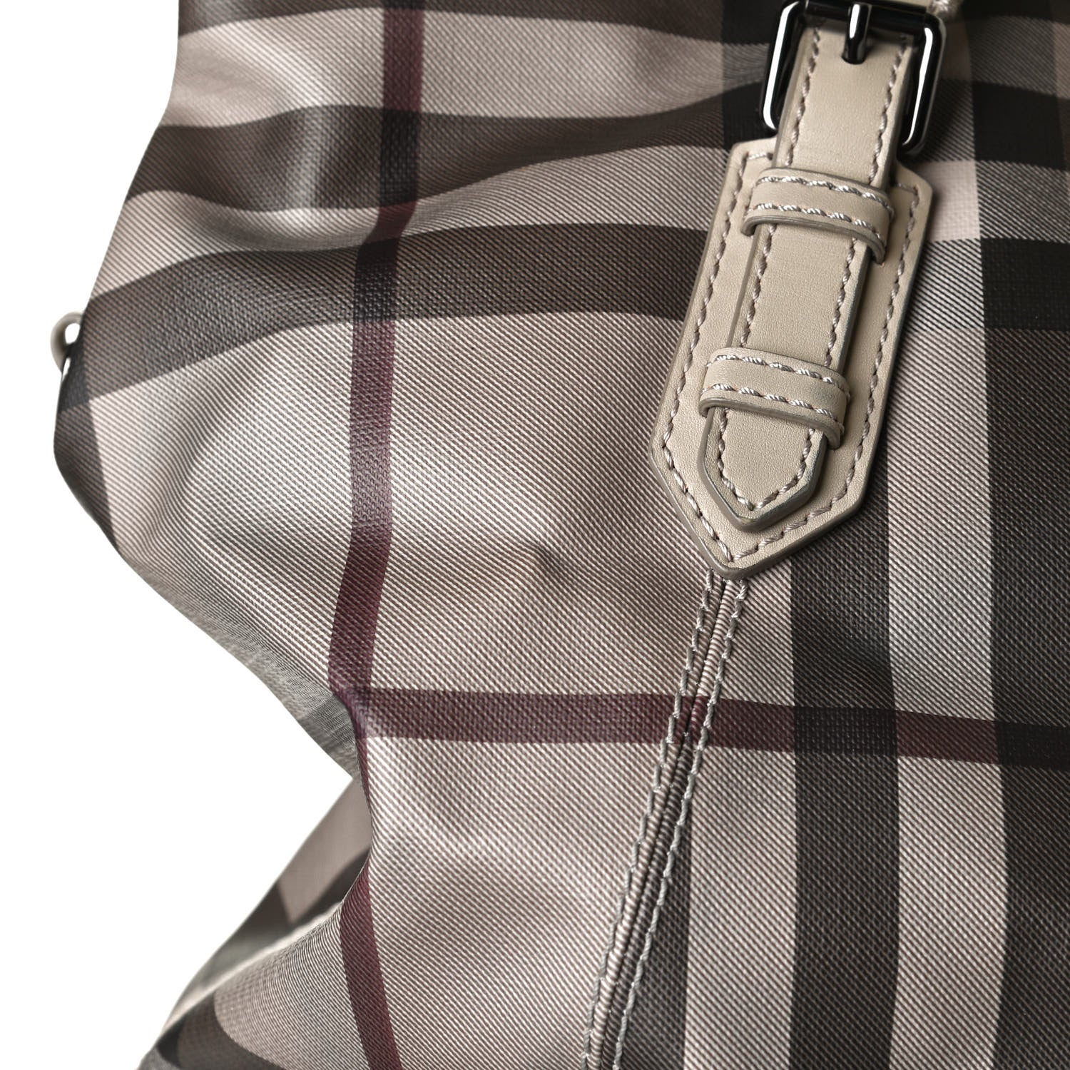 Burberry Smoked Check Diaper Bag Trench 15 of 15