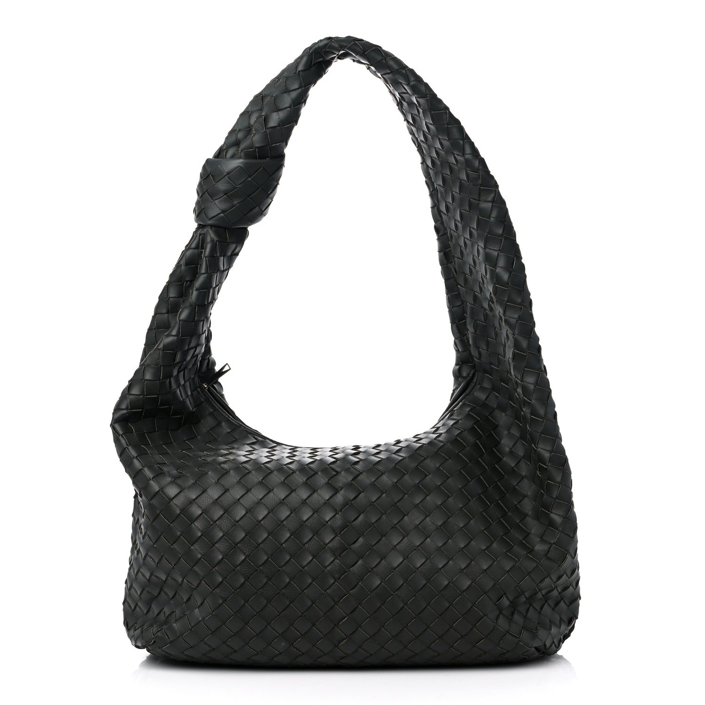 Nappa Intrecciato Maxi Jodie Kaki