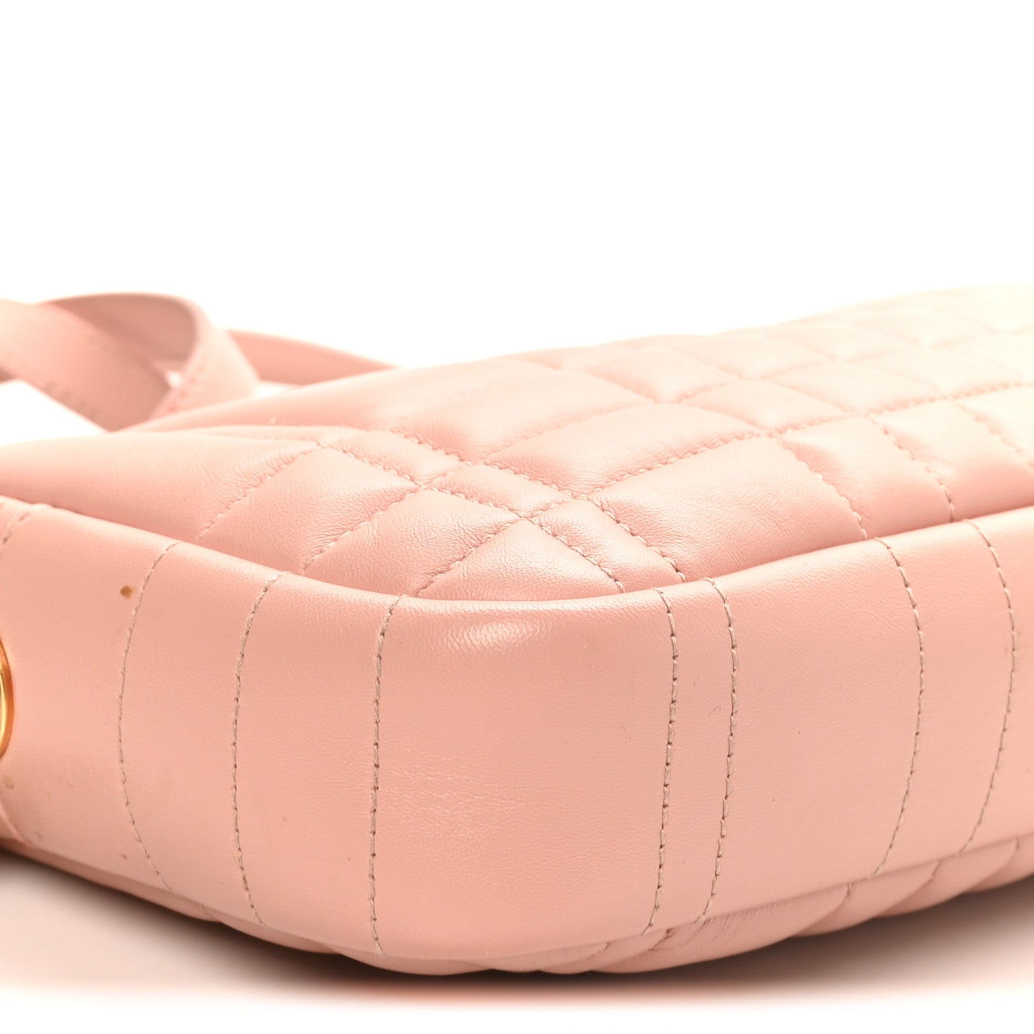Burberry Calfskin Quilted Small Lola Camera Bag  Dusty Pink 8 of 9