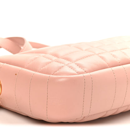 Burberry Calfskin Quilted Small Lola Camera Bag  Dusty Pink 8 of 9