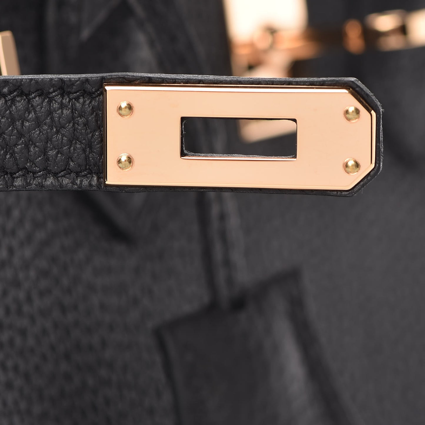 Togo Birkin 25 Black