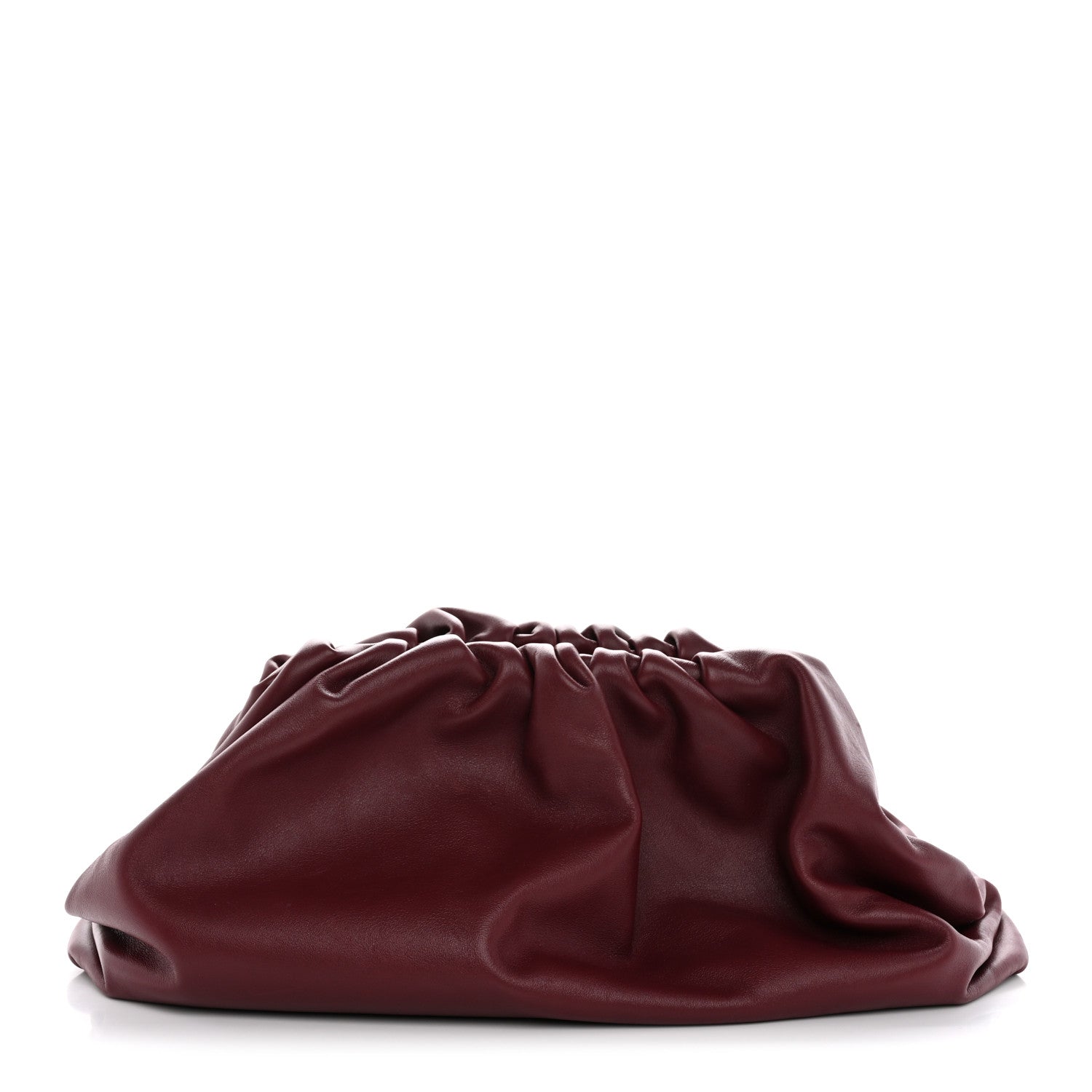 Bottega Veneta Smooth Butter Calf The Pouch Oversized Clutch Bordeaux 1 of 8
