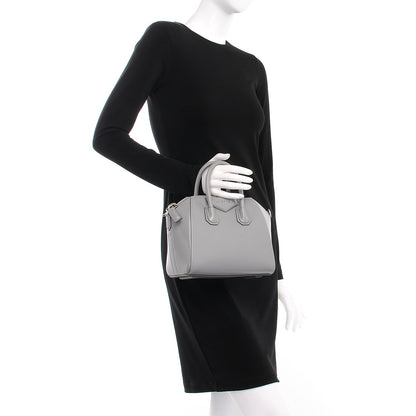 Givenchy Shiny Lord Calfskin Mini Antigona Medium Grey 3 of 8