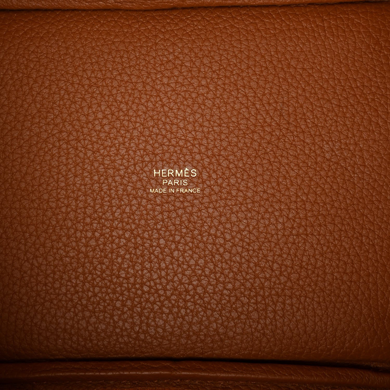 Hermes Taurillon Clemence Picotin Lock 18 PM Gold 7 of 11