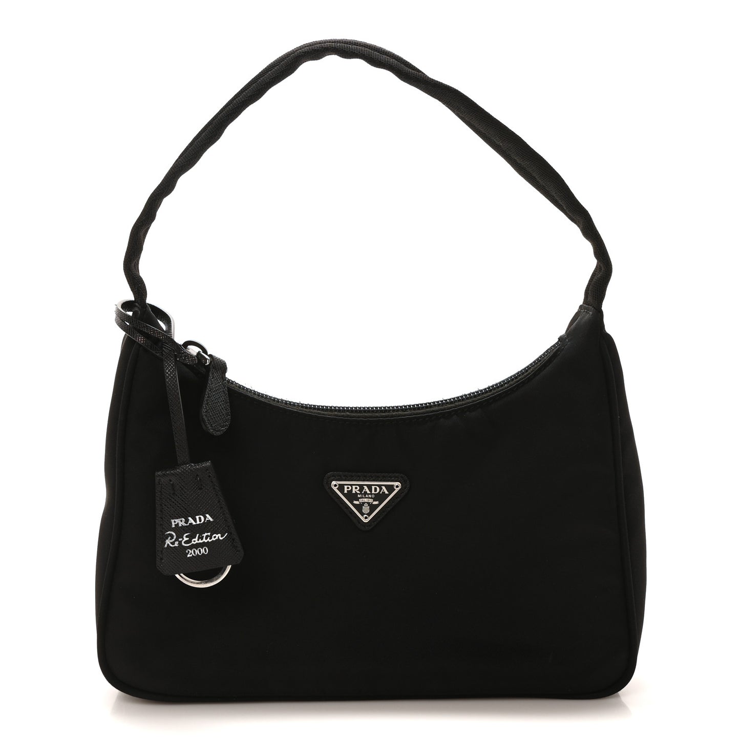 Tessuto Nylon Mini Re-Edition 2000 Bag Black