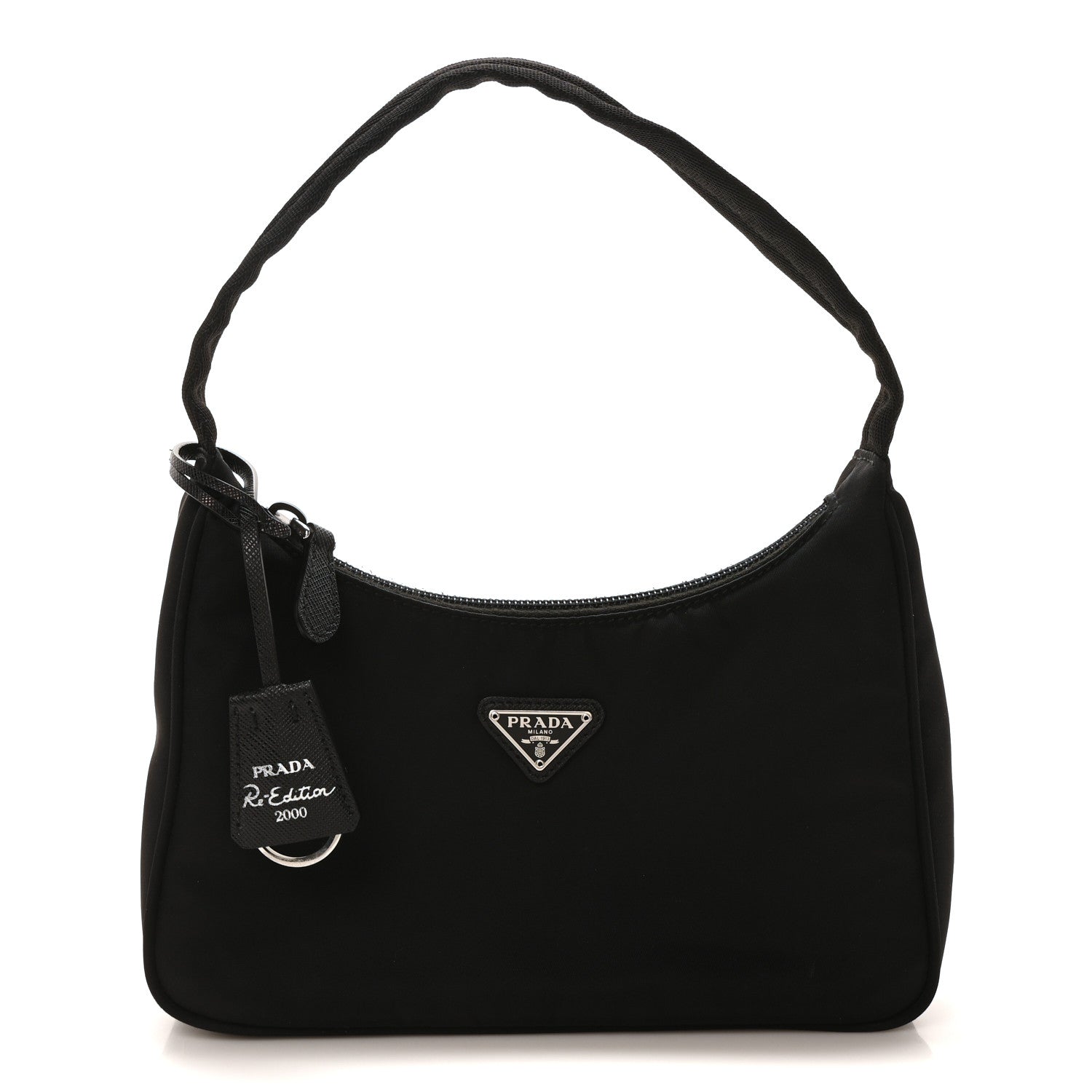 Prada Tessuto Nylon Mini Re-Edition 2000 Bag Black 1 of 11