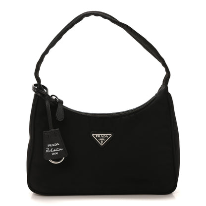 Prada Tessuto Nylon Mini Re-Edition 2000 Bag Black 1 of 11