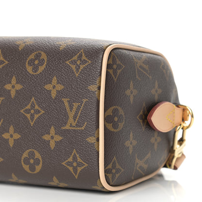 Louis Vuitton Monogram Speedy Bandouliere 20 Black 8 of 8