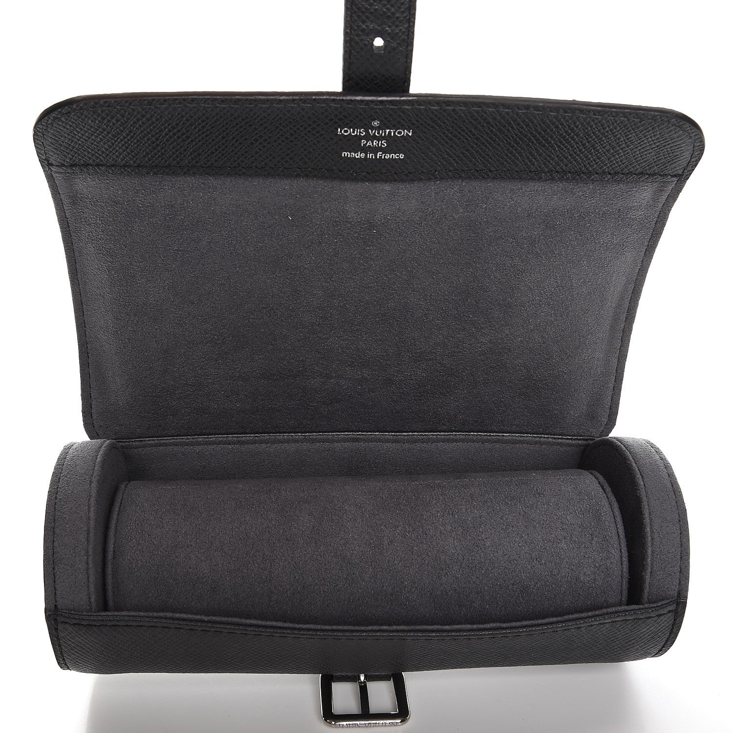 Louis Vuitton Taiga 3 Watch Travel Case Ardoise 5 of 7