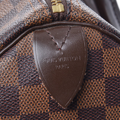 Louis Vuitton Damier Ebene Speedy 30 6 of 9