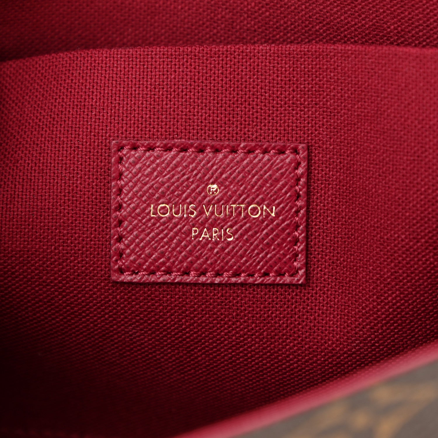 Louis Vuitton Monogram Pochette Felicie Chain Wallet Fuchsia 6 of 10