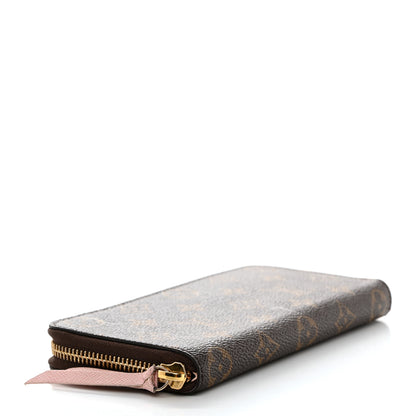 Louis Vuitton Monogram Clemence Wallet Rose Ballerine 4 of 8