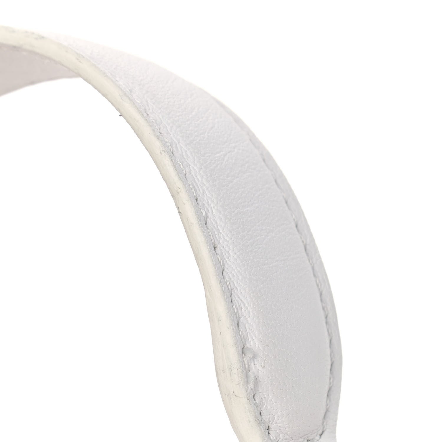 Versace Nappa Palazzo Sultan Shoulder Bag White 8 of 11