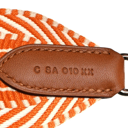 Hermes Toile Swift 50mm Sangle Cavale Shoulder Strap Ecru Abricot 4 of 6