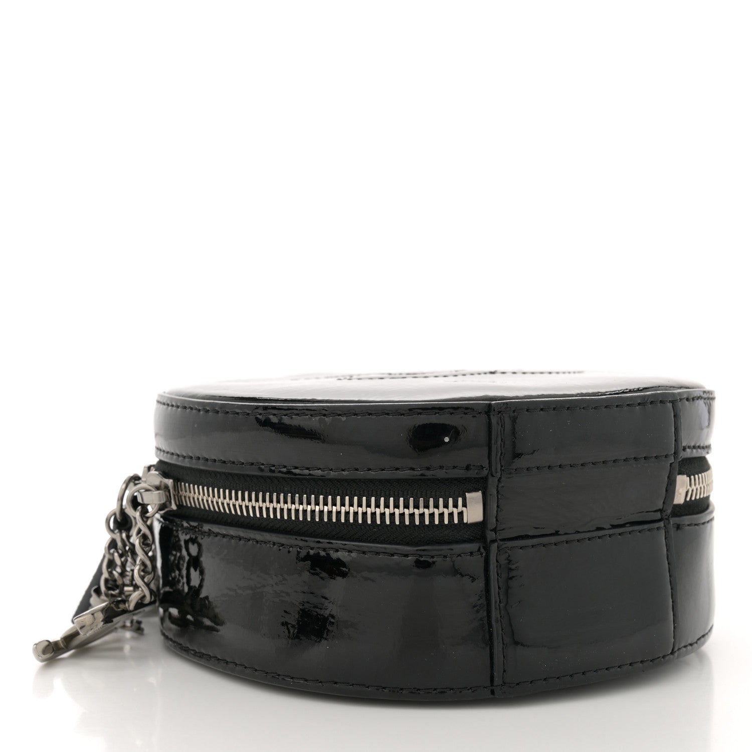 Chanel Patent Round As Earth Evening Bag Black 4 of 11