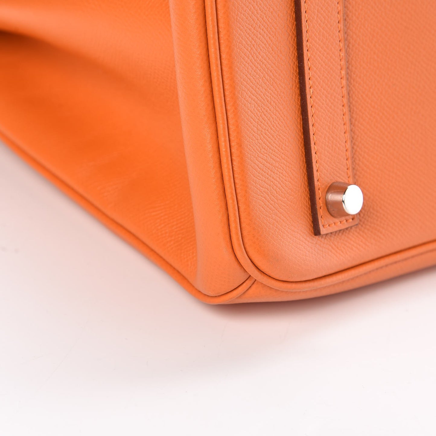 Epsom Birkin 35 Orange