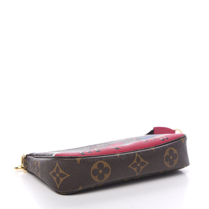 Louis Vuitton Monogram 2017 Christmas Animation Mini Pochette Accessories 3 of 6