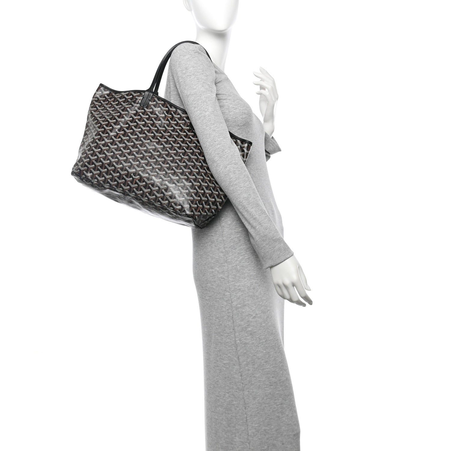 Goyard Goyardine Saint Louis PM Black 2 of 13
