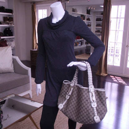 Gucci Monogram Pelham Tote 2 of 13
