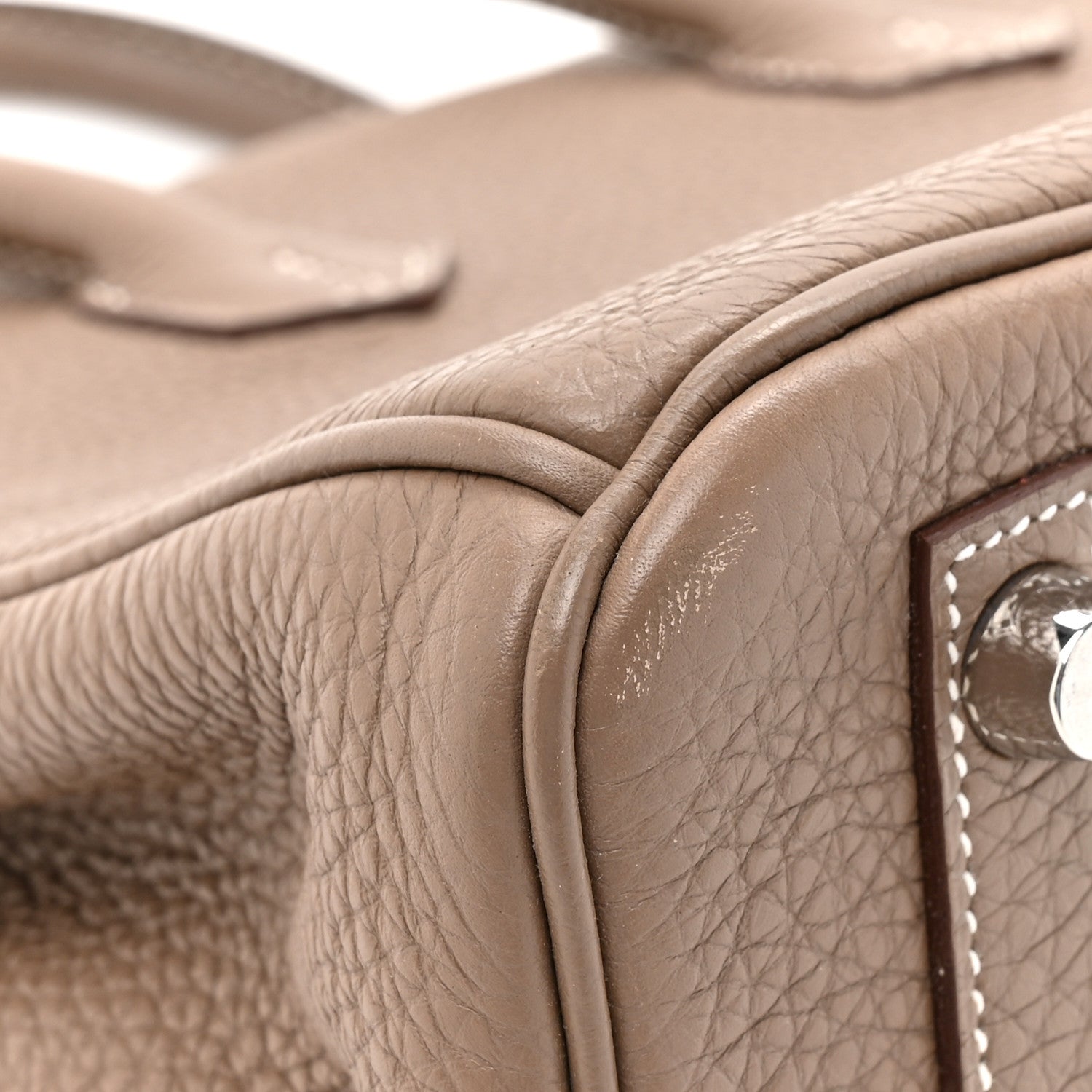 Hermes Togo Birkin 25 Etoupe 12 of 14