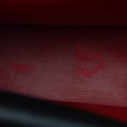 Prada Saffiano Cuir Large Double Bag Nero Black Ciliegia 7 of 18