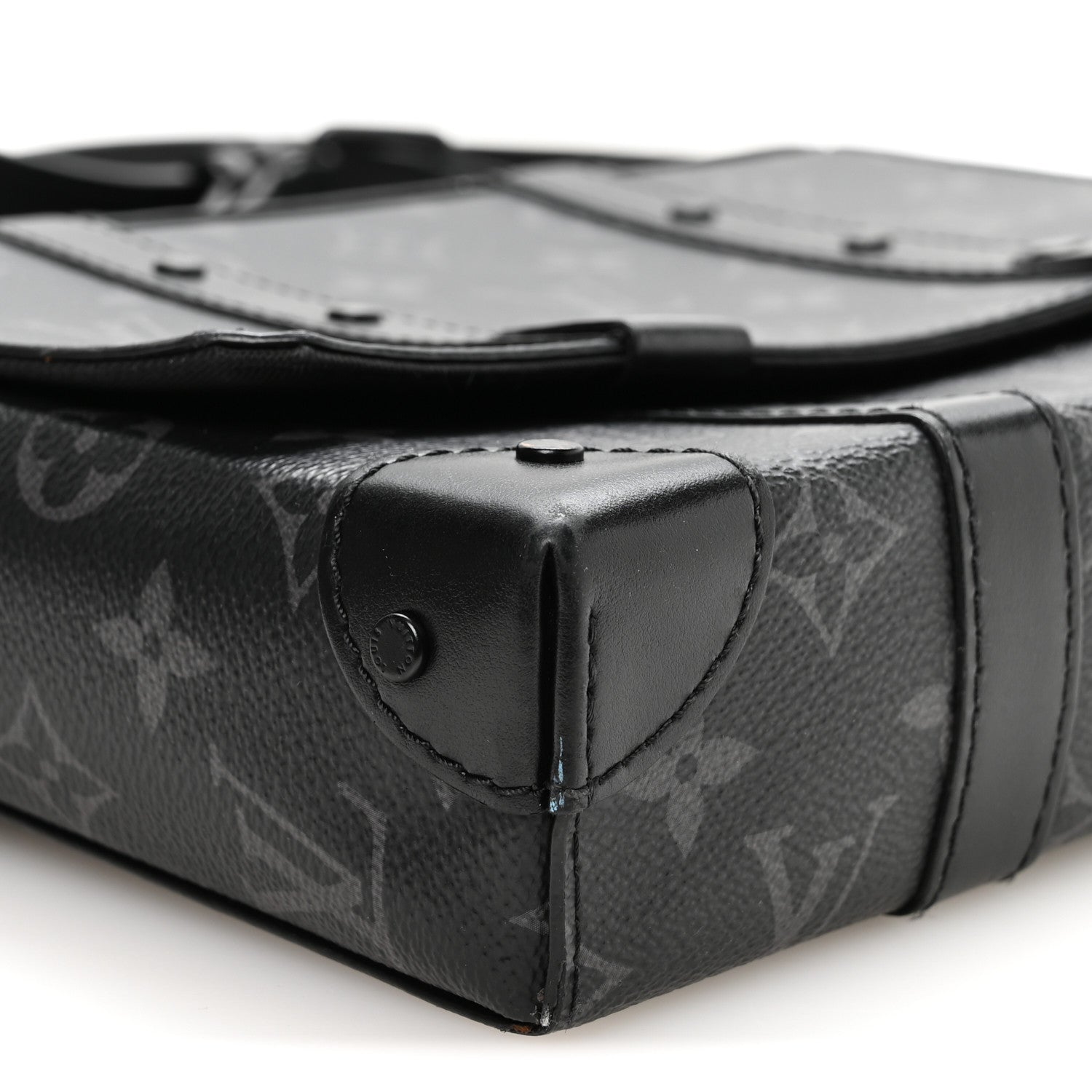 Louis Vuitton Monogram Eclipse Trunk Messenger 8 of 10