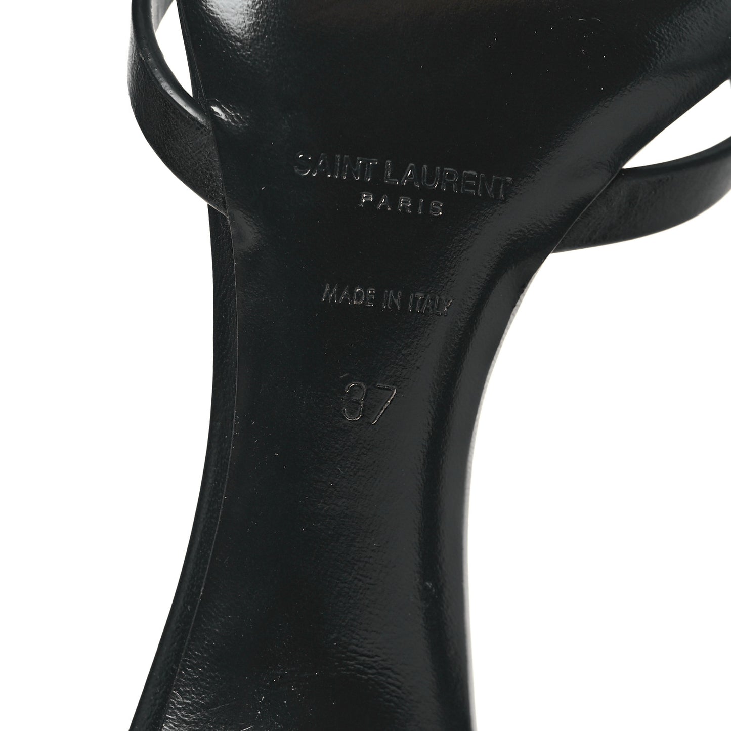 Calfskin Carla 60 Mule Sandals 37 Black