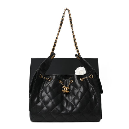 Chanel Caviar Quilted Small Chanel 25 Handbag Black 11 of 11