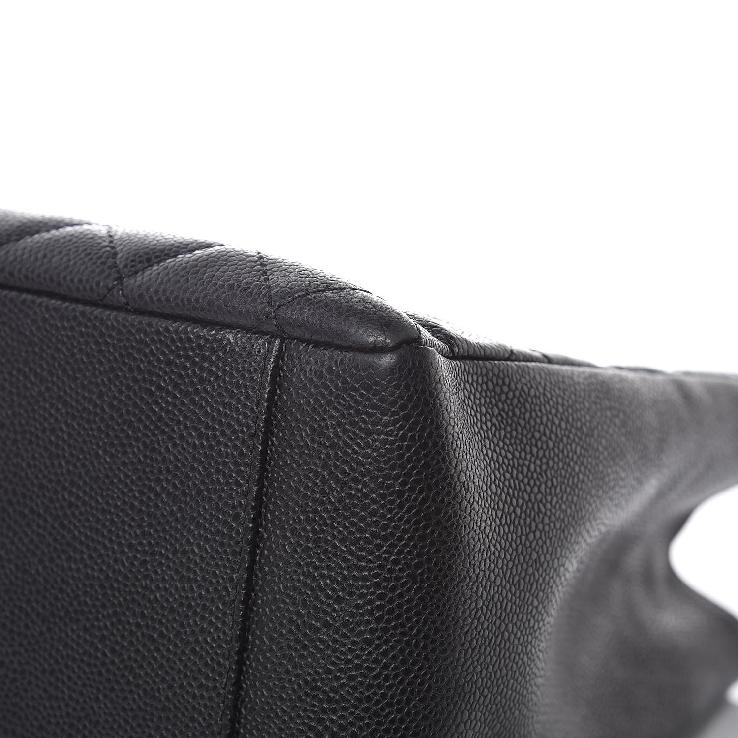 Chanel Caviar Quilted Grand Shopping Tote GST Black 9 of 11