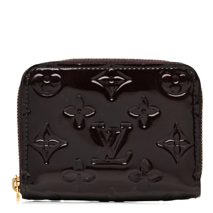 Louis Vuitton Vernis Zippy Coin Purse Wallet Amarante 1 of 6