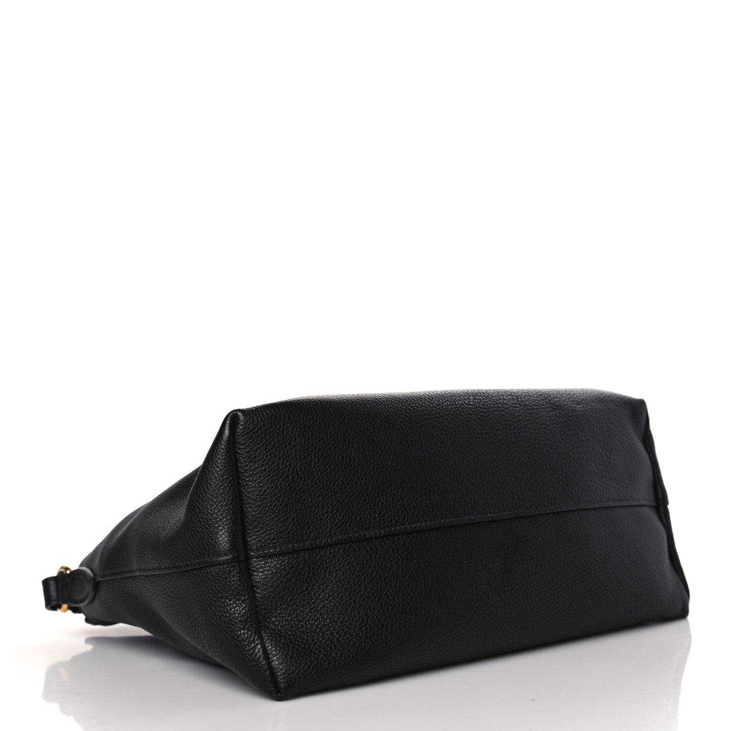 Vitello Daino Tote Black