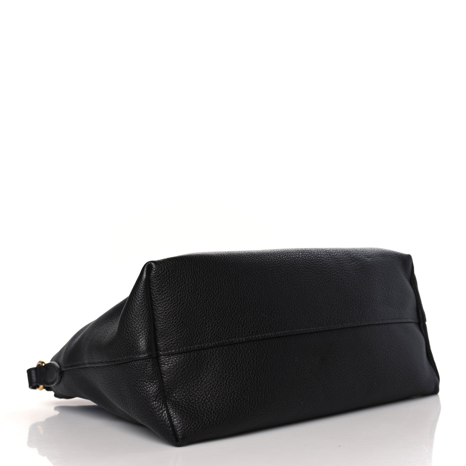 Prada Vitello Daino Tote Black 3 of 8