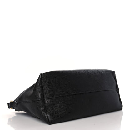 Prada Vitello Daino Tote Black 3 of 8