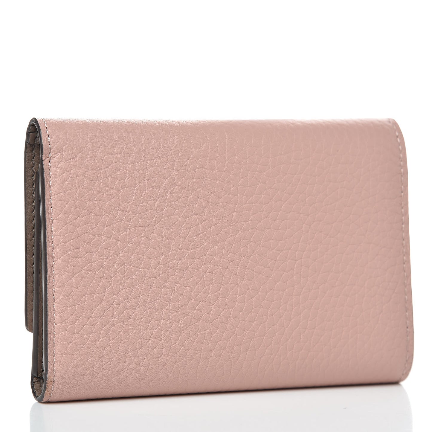 Taurillon Capucines Compact Wallet Magnolia