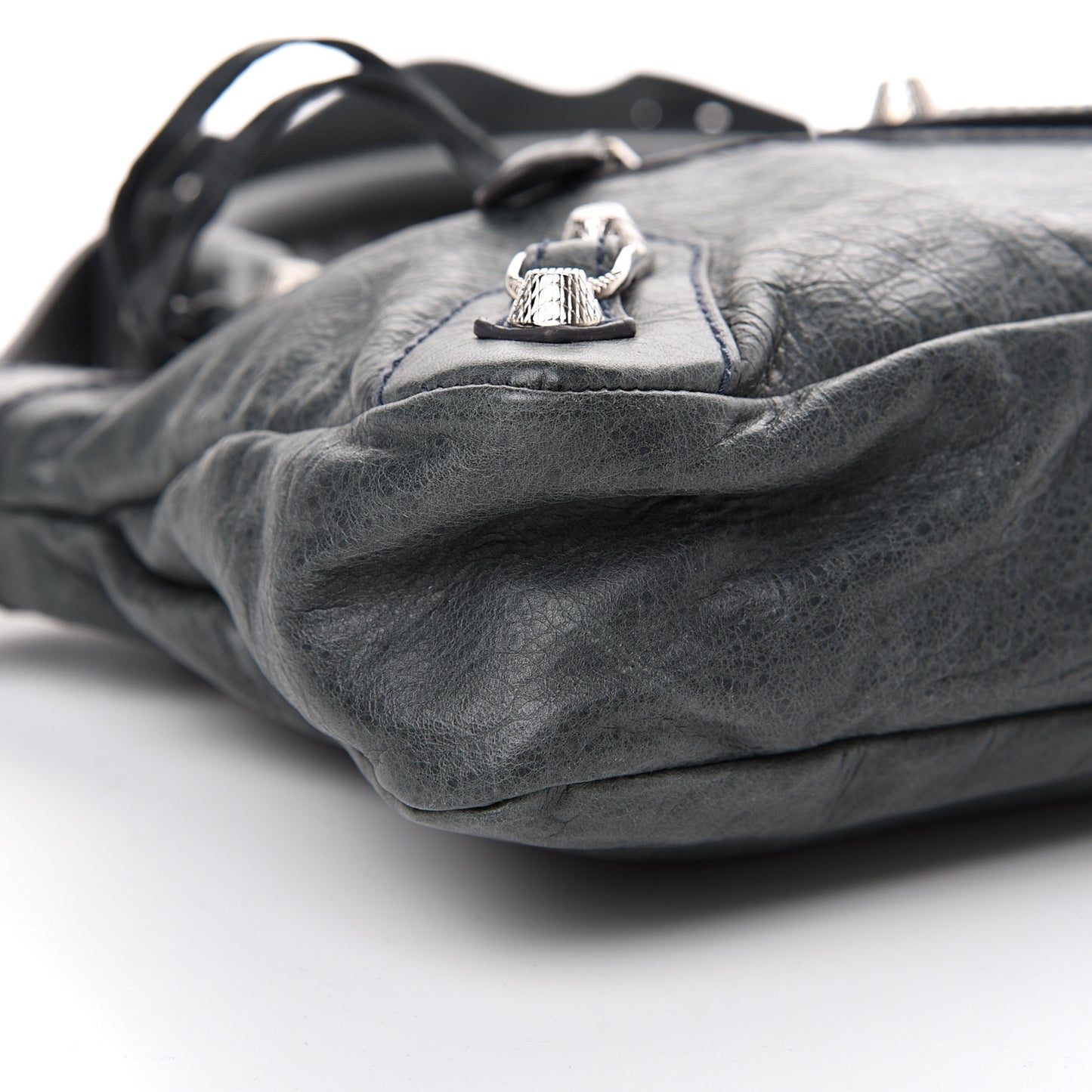 Agneau Giant 12 Silver Hardware First Anthracite
