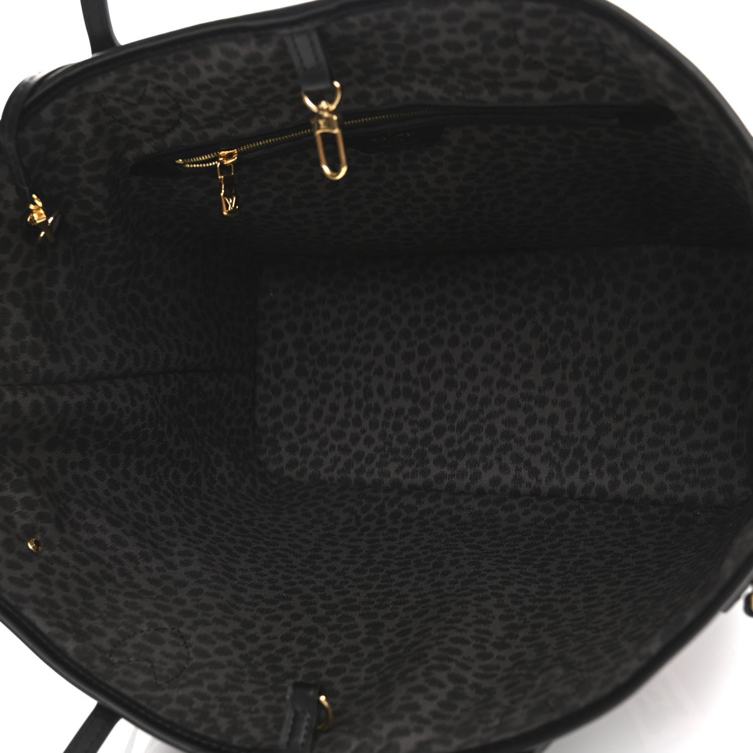 Louis Vuitton Monogram Giant Wild At Heart Neverfull MM Black 6 of 10