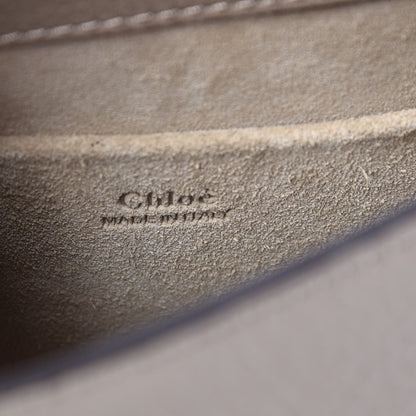Chloe Calfskin Suede Small Nile Bracelet Bag Motty Grey 7 of 8