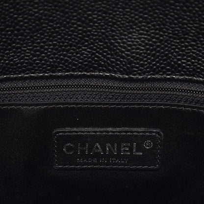 Chanel Caviar Quilted Grand Shopping Tote GST Black 6 of 15