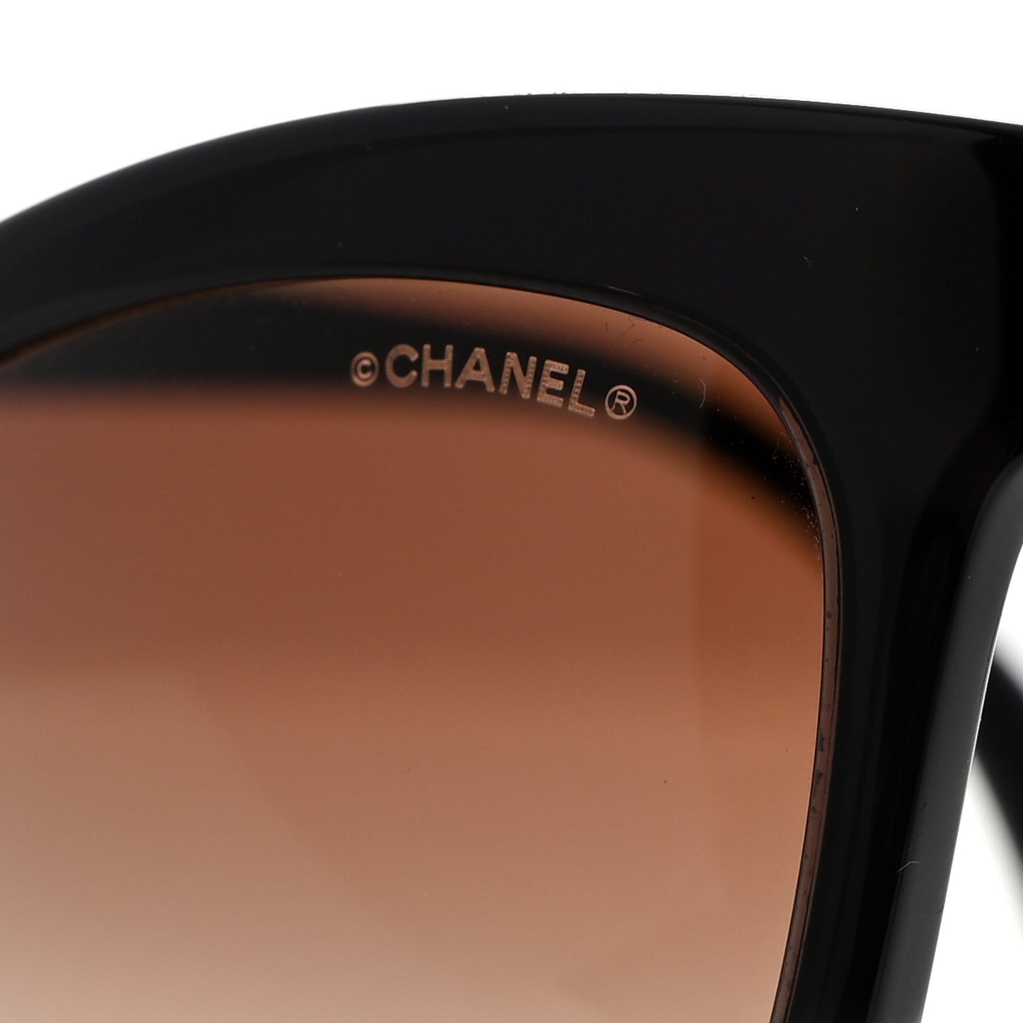 Acetate CC Cat Eye Summer Sunglasses 5350 Black Beige