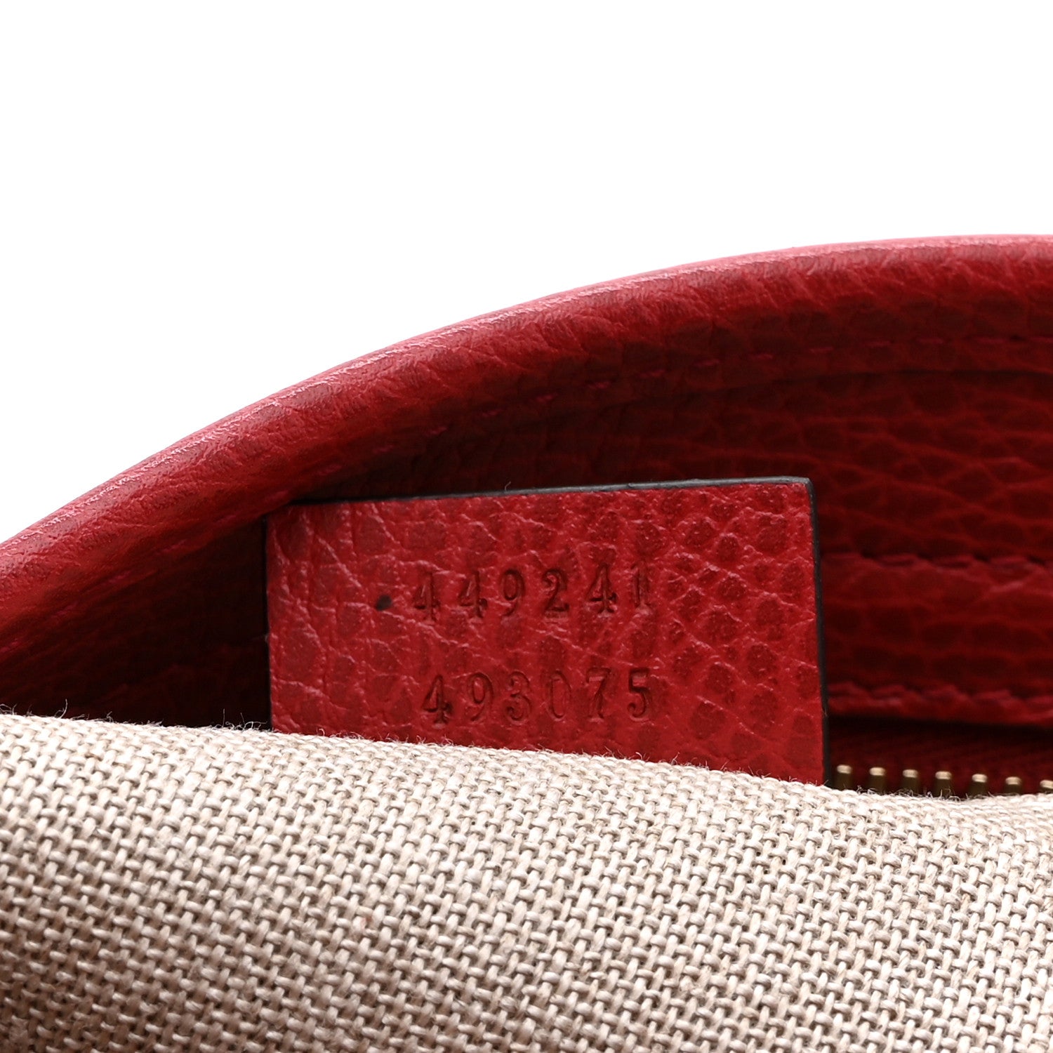 Gucci Monogram Small Bree Tote Red 7 of 11