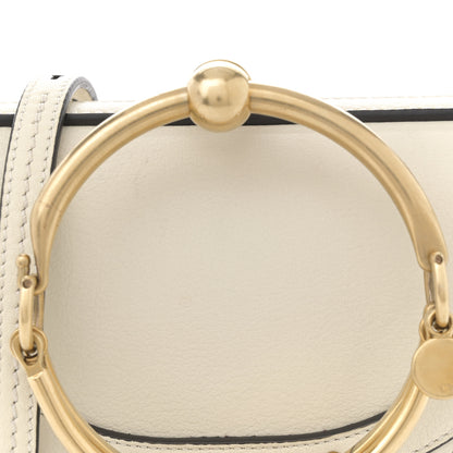 Chloe Calfskin Small Nile Bracelet Minaudiere Bag Off White 7 of 11