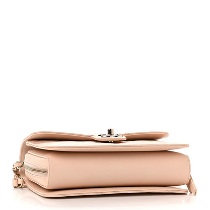 Chanel Caviar Quilted Large Like A Wallet Flap Light Beige 4 of 10