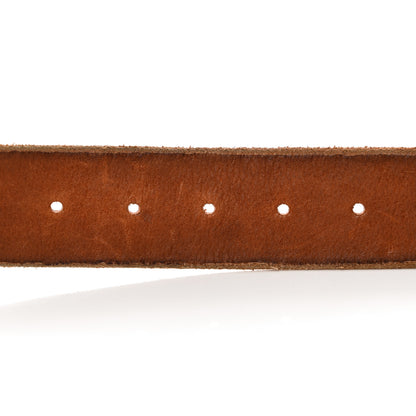 Gucci Faded Calfskin Double G 40mm Belt 105 42 Cuir 3 of 15