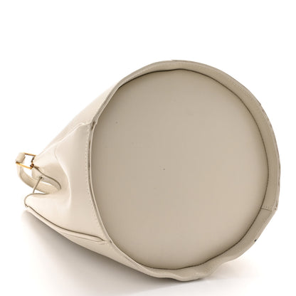 Saint Laurent Smooth Calfskin Medium Talitha Bucket Bag Vintage White 4 of 11