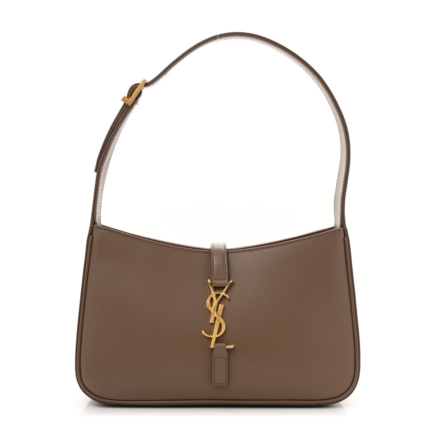 Smooth Calfskin Le 5 A 7 Hobo Taupe