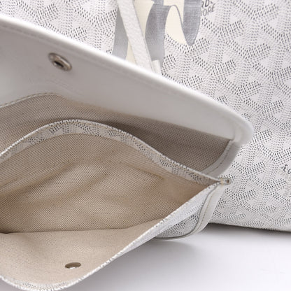 Goyard Goyardine Saint Louis GM White 8 of 13