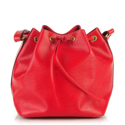 Louis Vuitton Epi Petit Noe Castillan Red 1 of 6