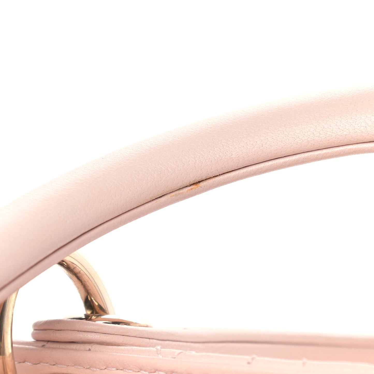 Lambskin Cannage Medium Lady Dior Light Pink