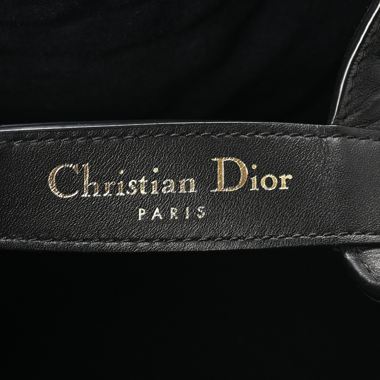 Christian Dior Calfskin Macrocannage Medium Toujours Black 7 of 10