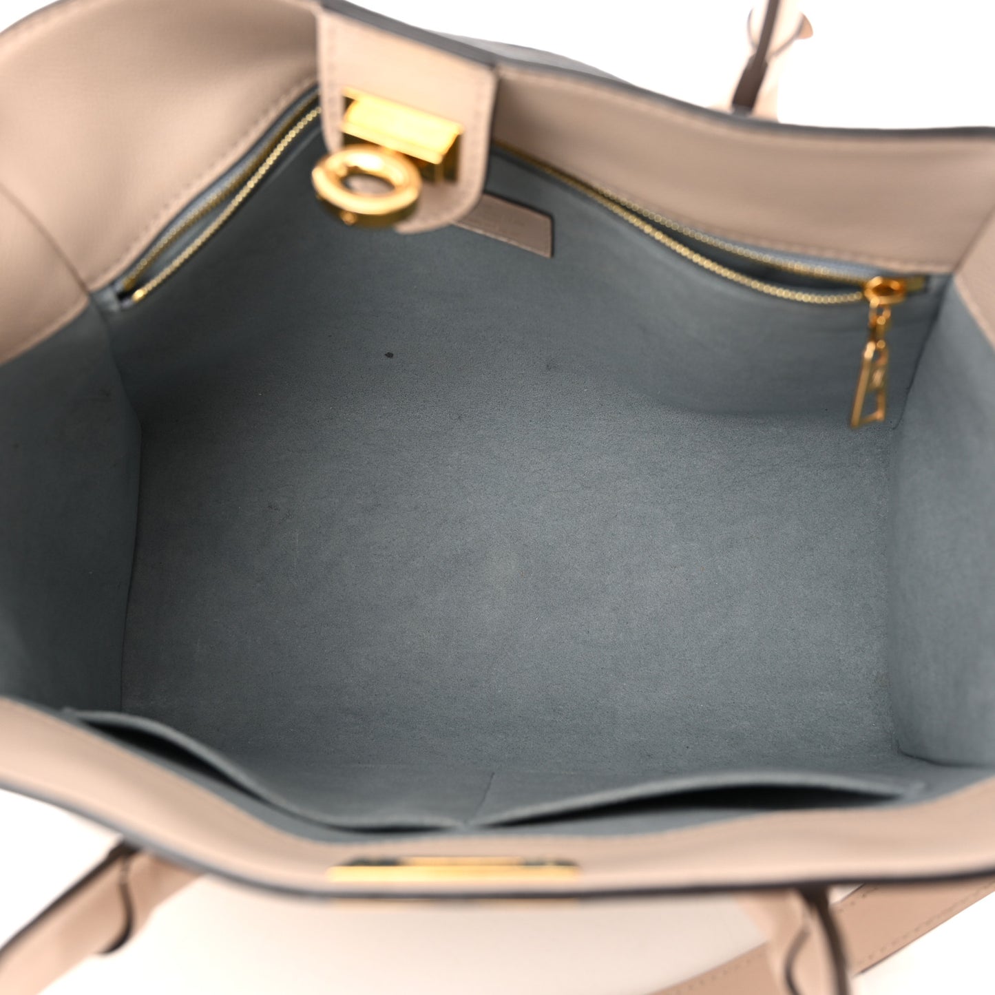 Calfskin Monogram On My Side Greige